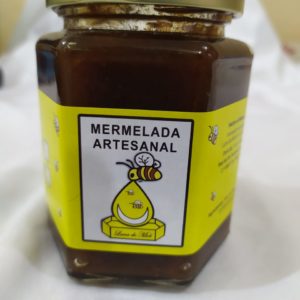 Mermelada de manzana y miel 350 g.