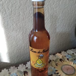 Licor de nanche con miel 500 ml.