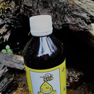 Jarabe de propóleo con miel y cuatecomate 250 ml.